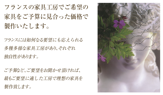 �t�����X�̉Ƌ�H�[�ł���]�̉Ƌ�����\�Z�Ɍ����������i�Ő��삢�����܂��B