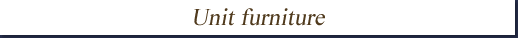 Module furniture